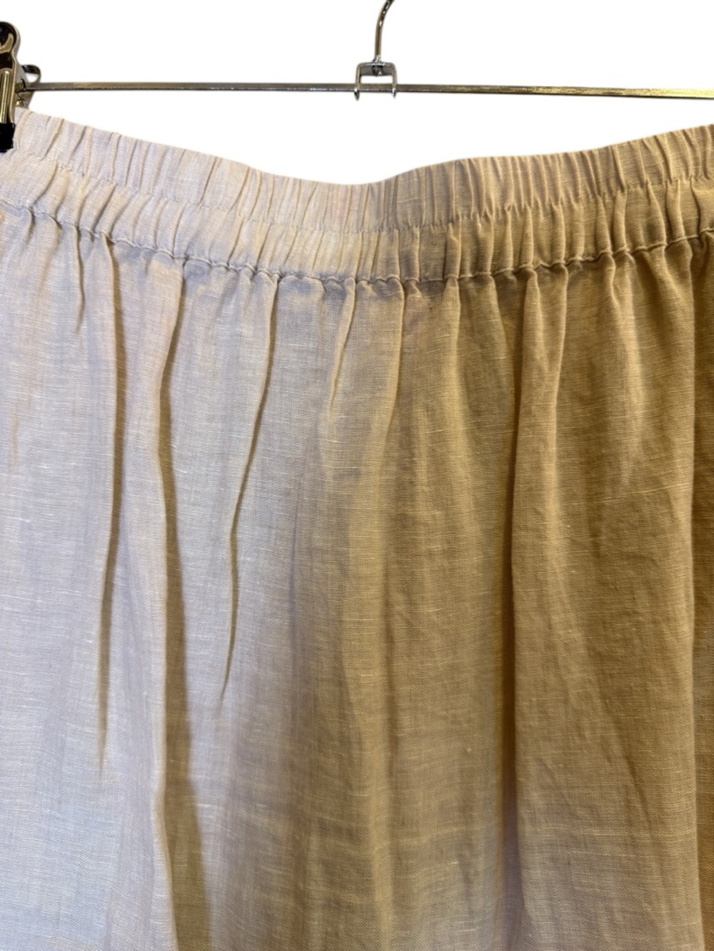 St. Tropez Women’s Linen Classic Lagenlook Button-Front Maxi Skirt sz XL - Picture 6 of 10